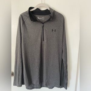 Under Armour Men’s Quarter Zip Golf Long Sleeve Polo